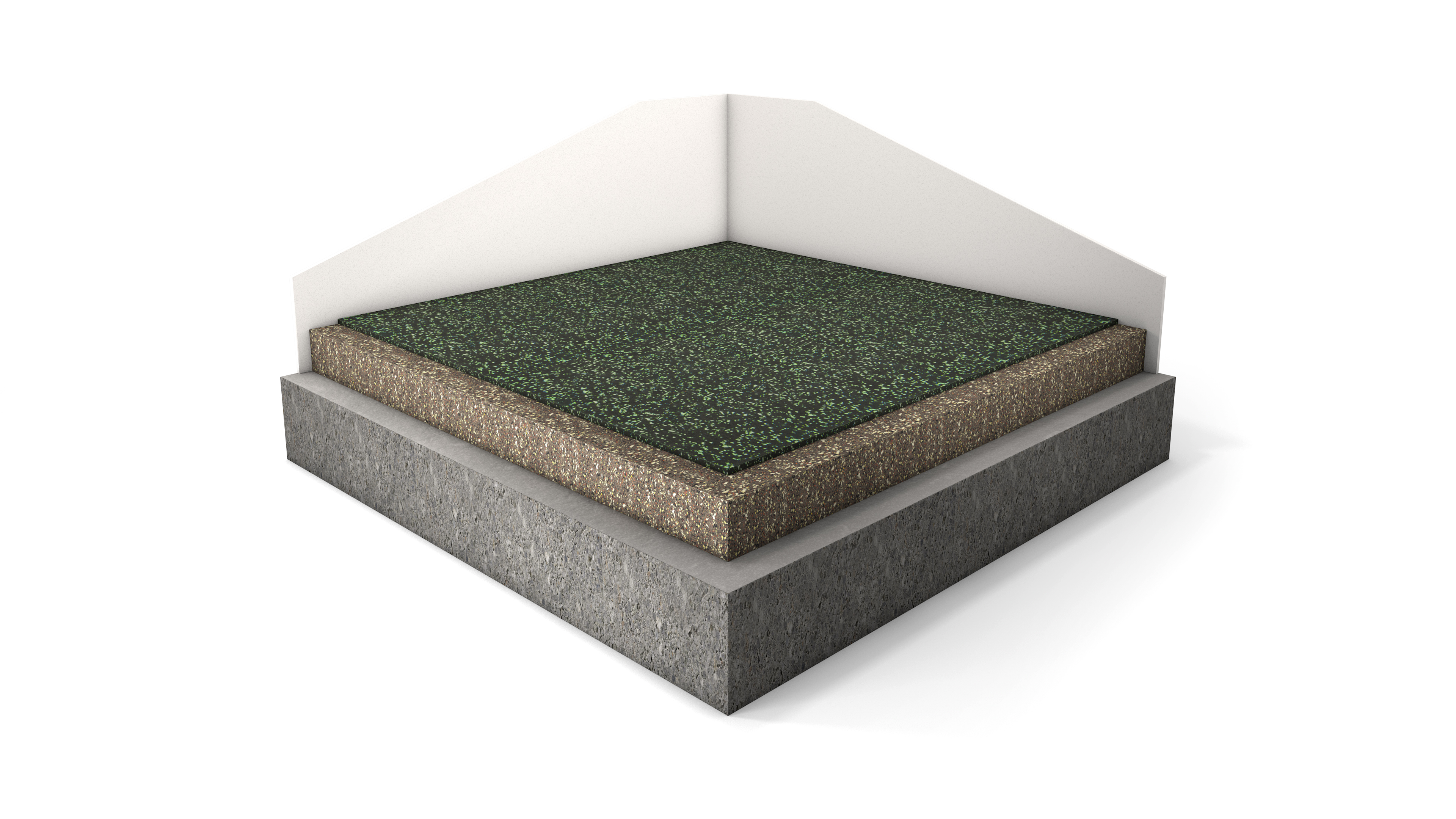 Fitness acoustic underlayment